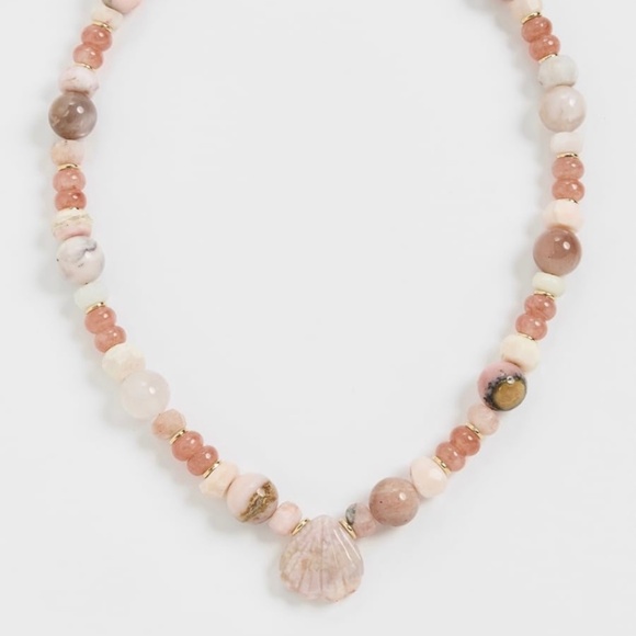 BRINKER & ELIZA Pink Sands Necklace - Picture 2 of 7